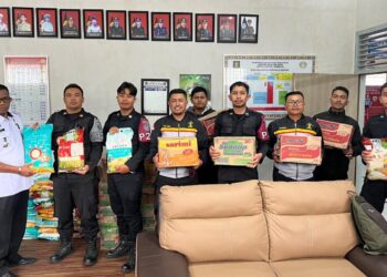Pengambilan Bantuan Sosial Dari Kemimpas RI Kepada Pegawai Rutan Takengon