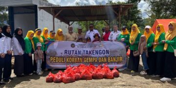 Tetap Berbagi Meski Teruji: Rutan Takengon Salurkan Bantuan Kepada Masyarakat Pasca Bencana