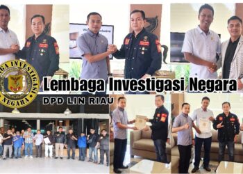 DPD Lembaga Investigasi Negara (LIN) Provinsi Riau Toni Supriadi Pimpin Masa Bakti 2025-2028