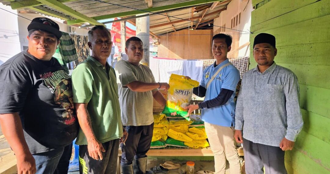 Ringankan Beban Korban Bencana, DPD KNPI Langsa Distribusi Bantuan Sembako