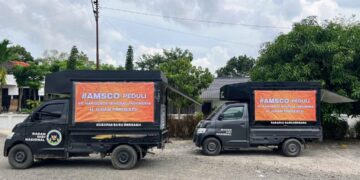 Wujudkan Solidaritas, AMSCO Peduli Gerak Cepat Distribusi Bantuan Korban Bencana di Aceh