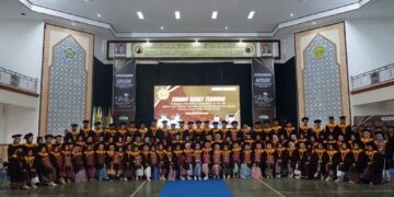 Rapat Senat Terbuka Wisuda Program S1 Ke-VIII STAI Raudhatul Ulum Sakatiga Indralaya Ogan Ilir