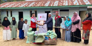 Lagi, PMI Salurkan Donasi Ke Dayah Thauthiatul Mubtadi As-Sufiyaniyah