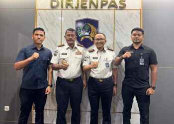 Kakanwil Ditjenpas Aceh Laporkan Progres Pemulihan Pasca Bencana Ke Ditjenpas