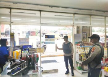 Patroli Objek Vital Polsek Ukui, Kamtibmas di Pelalawan Terpantau Aman