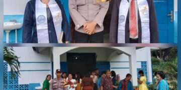 Polsek Bunut Kawal Ibadah Tahun Baru 2026, Jemaat Bisa Beribadah Tenang