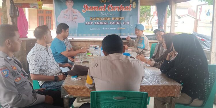 Jumat Curhat di Bunut, Polisi Ajak Warga Cegah Narkoba hingga Judi Online