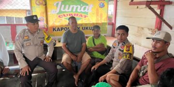 Polsek Ukui Gelar Jum’at Curhat dan Green Policing, Perkuat Kamtibmas serta Kepedulian Lingkungan