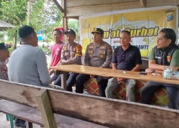 Polsek Teluk Meranti Gelar Jum’at Curhat, Tindaklanjuti Keluhan Remaja Ugal-Ugalan