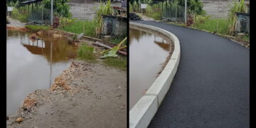 Jalan Putus, Warga Dusun Tanggul Kuta Simboling Tagih Perhatian Pemerintah Aceh Singkil
