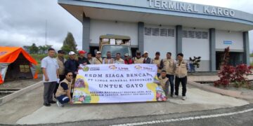 PT Linge Mineral Resources Bersama Bakrie Untuk Negeri Salurkan Bantuan Ke Lima Desa