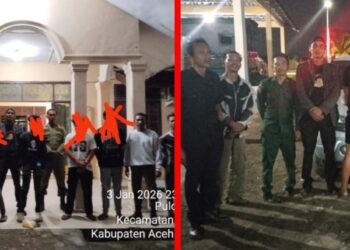 Terciduk, WH Singkil Gelandang Muda-Mudi Berkhalwat Dan Remaja Pesta Miras