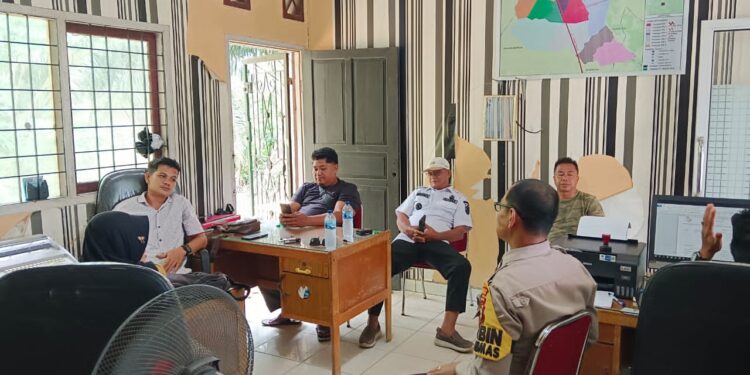 Cooling System, Personel Polsek Pangkalan Lesung Gali Informasi dan Sampaikan Imbauan Kamtibmas