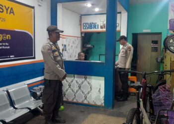 Patroli KRYD Polsek Kuala Kampar, Antisipasi C3 di Objek Vital dan Pertokoan