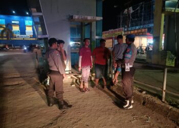 Patroli KRYD Polsek Pangkalan Kerinci, Cegah Premanisme dan Balap Liar
