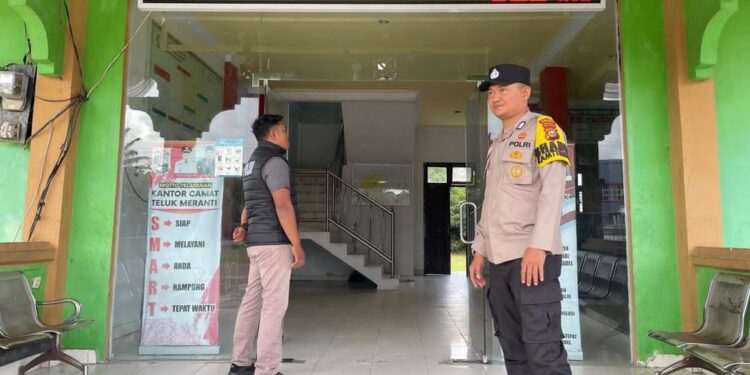 Polsek Teluk Meranti Sosialisasikan Maklumat Kapolda Riau untuk Cegah Karhutla