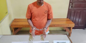 Polsek Kampar Kiri Hilir Tangkap Pelaku Narkoba di Desa Simalinyang, 7,74 Gram Sabu-sabu Ditemukan 