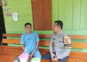 Polisi Ajak Tokoh Masyarakat Desa Penarikan Jaga Keamanan Lingkungan