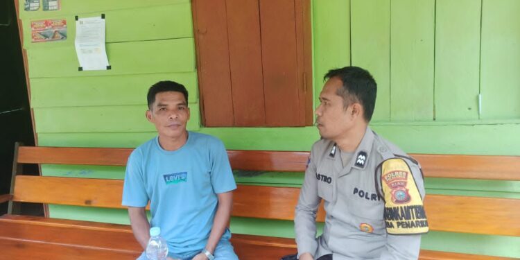 Polisi Ajak Tokoh Masyarakat Desa Penarikan Jaga Keamanan Lingkungan