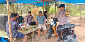 Cegah C3, Polsek Pangkalan Lesung Tingkatkan Patroli di Wilayahnya