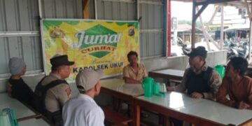 Polsek Ukui Gelar Jum’at Curhat, Pererat Silaturahmi dan Serap Aspirasi Masyarakat