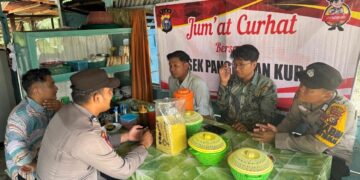 Jumat Curhat Polsek Pangkalan Kuras Bahas Balap Liar di Sorek Satu