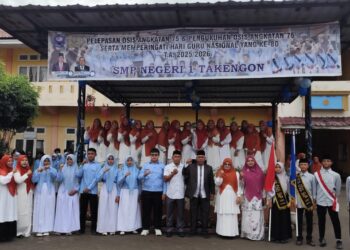 Pengukuhan Ketua – Wakil Ketua OSIS Dan Kader Kesehatan SMP Negeri 1 Takengon