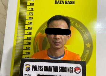 Tim Elang Kuantan Satresnarkoba Polres Kuansing Ungkap Peredaran Sabu dan Ganja di Pauh Angit