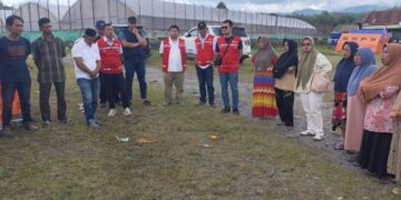 Kolaborasi PMI Bener Meriah Bersama PMI DKI Jakarta Di Dua Posko Pengungsian