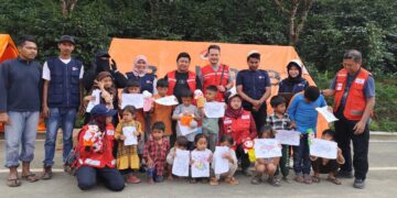 PMI Bener Meriah – PMI DKI Jakarta Berikan Pelayanan Kesehatan Dan Bantuan Di Uning Mas