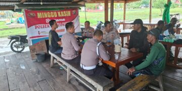 Polsek Kuala Kampar Tampung Keluhan Warga Lewat Program Minggu Kasih
