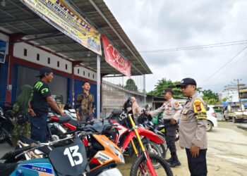 Polsek Pangkalan Kuras Laksanakan Patroli Preventif Cegah Kejahatan C3