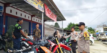 Polsek Pangkalan Kuras Laksanakan Patroli Preventif Cegah Kejahatan C3