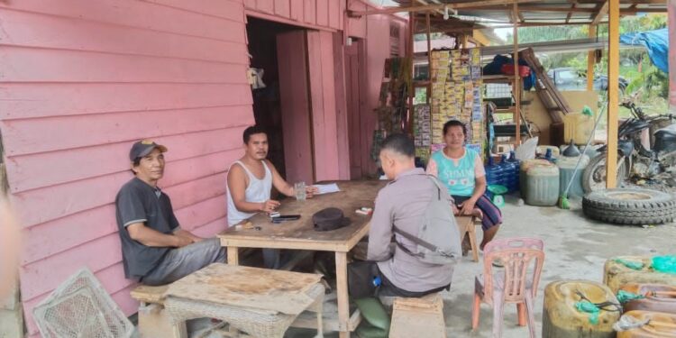 Polsek Langgam Intensifkan Patroli C3 untuk Antisipasi Kejahatan di Pelalawan