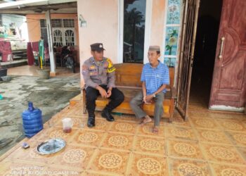 Bhabinkamtibmas Polsek Bunut Sambangi Warga untuk Tingkatkan Harkamtibmas