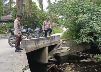 Polsek Teluk Meranti: Debit Air Sungai Kampar Masih Normal, Warga Aman dari Banjir