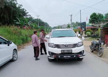 Polsek Kerumutan Gelar Patroli Cegah Kejahatan dan Balap Liar