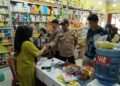 Antisipasi Pencurian dan Penipuan, Polsek Pangkalan Lesung Gelar Patroli di Pusat Keramaian