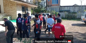 PMI Aceh Tengah Sambut Kedatangan PMI DKI Jakarta Misi Kemanusiaan