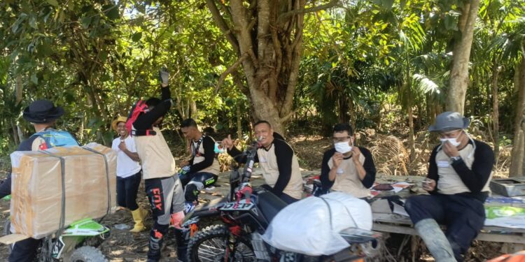 Menembus Kampung Terpencil, Kapolres Aceh Tengah Hadirkan Senyum bagi Warga Terdampak di Kemukiman Wih Dusun Jamat