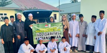 Pelepasan Donasi Bantuan Tahap 3 Yayasan Al Anshar Calang kabupaten Aceh Jaya