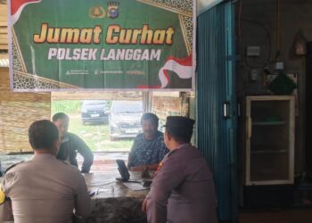 Jumat Curhat di Langgam, Warga Soroti Pendatang Baru hingga Judi Online