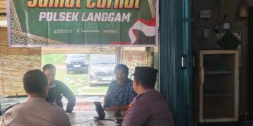 Jumat Curhat di Langgam, Warga Soroti Pendatang Baru hingga Judi Online