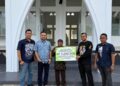 Direktur PT Green Palma Riau Jaya, Pebriyan Winaldi, Salurkan Bantuan Pembangunan Masjid Nurul Ikhlas di Kampa