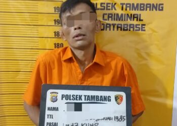 Polsek Tambang Tangkap Pelaku Curanmor Yang Beraksi di 18 TKP