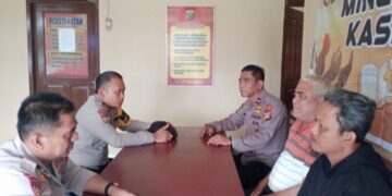 Polsek Ukui Dengarkan Aspirasi Warga dalam Kegiatan Minggu Kasih