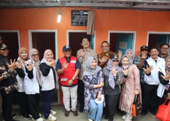 PMI Kota Jakarta Timur Dan PT Hexindo Adiperkasa Tbk Resmikan Sarana Sanitasi