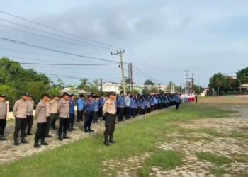 Upacara Hari Kesadaran Nasional Digelar di Pangkalan Kuras
