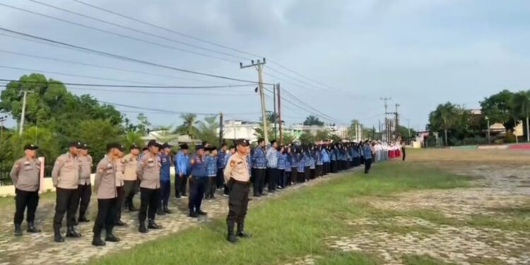 Upacara Hari Kesadaran Nasional Digelar di Pangkalan Kuras