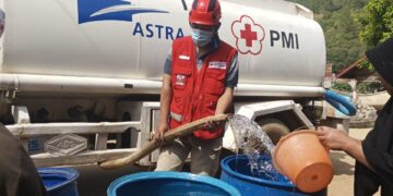 Operasi Pemulihan, PMI Aceh Tengah Bersama PMI DKI Salurkan Air Bersih Ke Kenawat